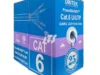 Dintek Cat.6 U/UTP Solid Cable, 23AWG/24AWG (Blue) -305M/box